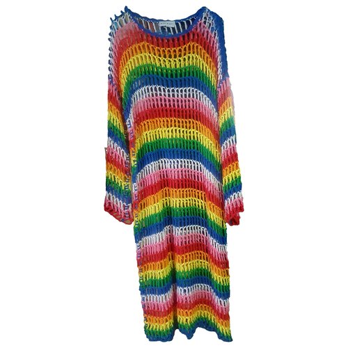 Pre-owned Mira Mikati Mid-length Dress In Multicolour