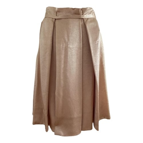 Pre-owned Chloé Mid-length Skirt In Ecru