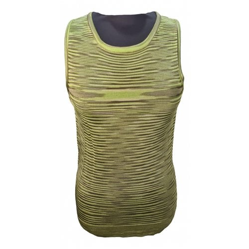 Pre-owned Missoni Vest In Yellow