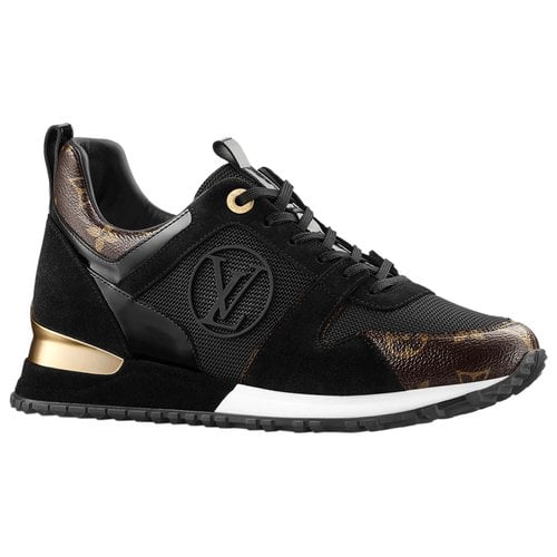 Pre-owned Louis Vuitton Run Away Velvet Trainers In Other