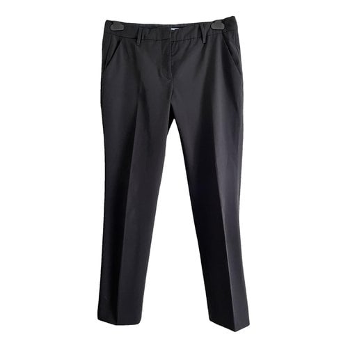 Pre-owned Prada Chino Pants In Black