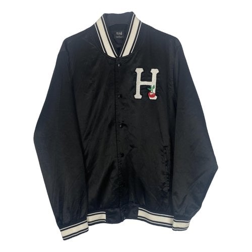 Pre-owned Huf Jacket In Black