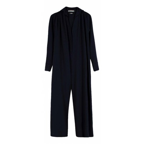 Pre-owned Jacquemus Wool Jumpsuit In Blue