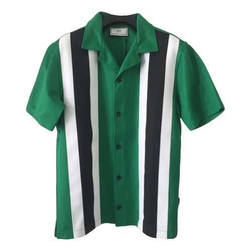 Pre-owned Ami Alexandre Mattiussi Shirt In Green