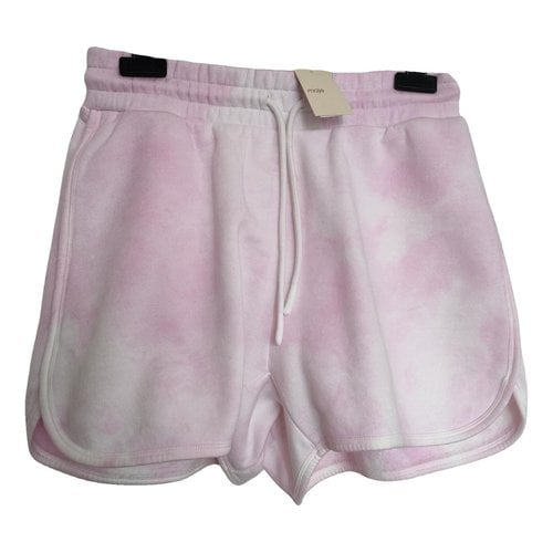 Pre-owned Maje Mini Short In Pink