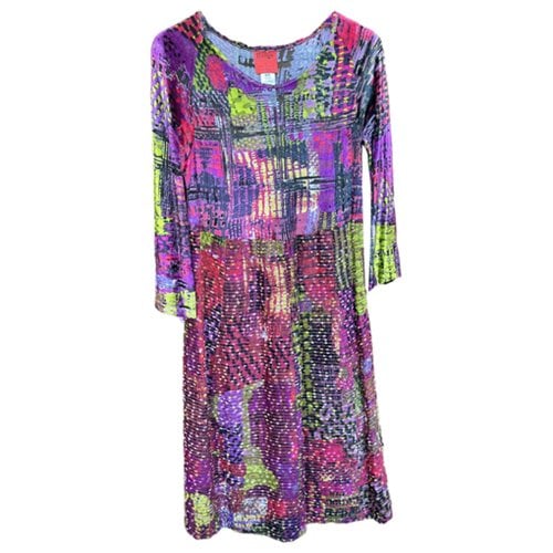 Pre-owned Christian Lacroix Mid-length Dress In Pink