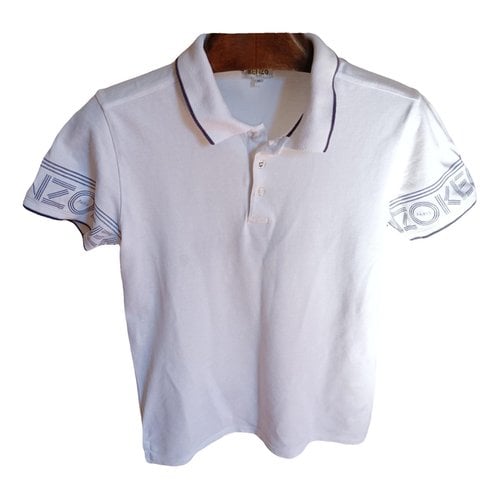 Pre-owned Kenzo Polo In White