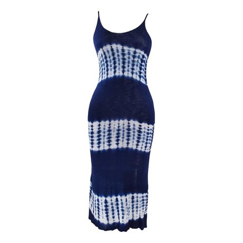 Pre-owned Ralph Lauren Mid-length Dress In Blue