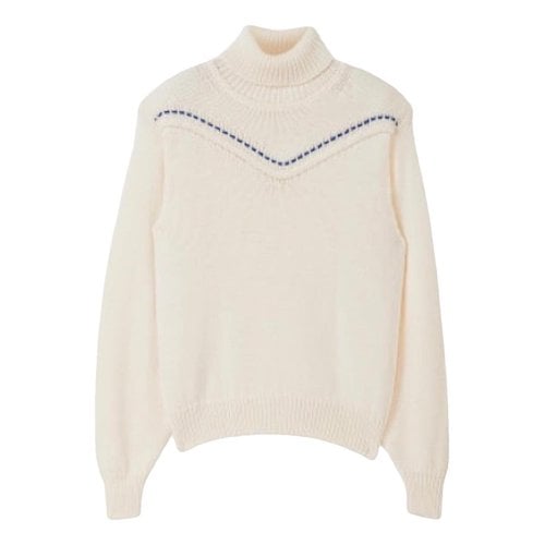 Pre-owned Rodebjer Wool Jumper In White