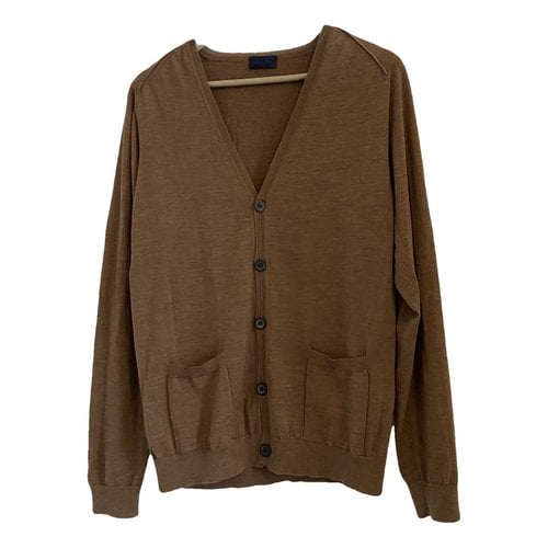 Pre-owned Lanvin Wool Knitwear & Sweatshirt In Brown