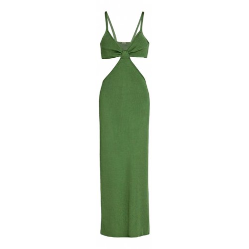 Pre-owned Cult Gaia Mid-length Dress In Green