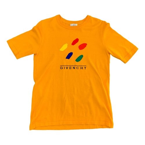 Pre-owned Givenchy T-shirt In Orange