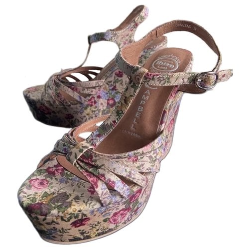Pre-owned Jeffrey Campbell Cloth Sandals In Multicolour