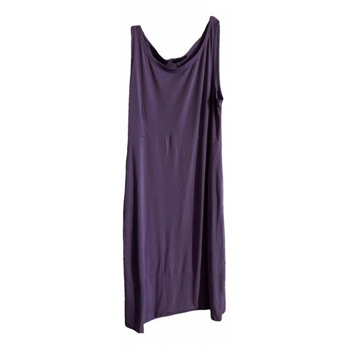 Pre-owned Eileen Fisher Mid-length Dress In Purple