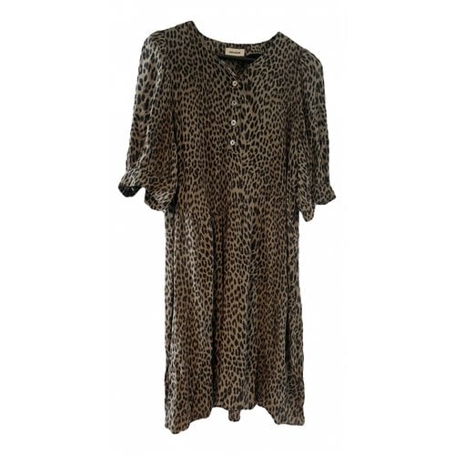 Pre-owned Zadig & Voltaire Mini Dress In Brown
