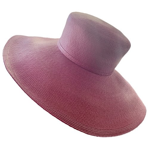 Pre-owned Philip Treacy Hat In Pink