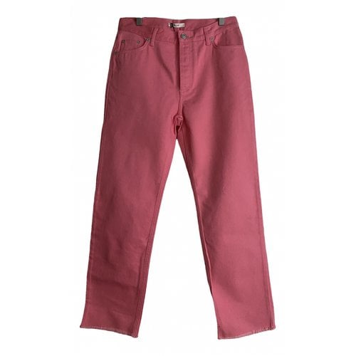 Pre-owned Celine Short Jeans In Pink