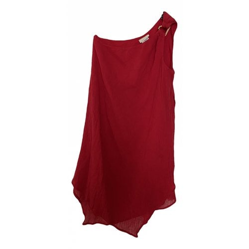 Pre-owned Michael Kors Mini Dress In Red