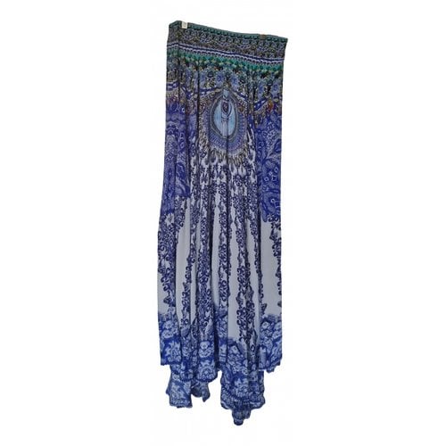 Pre-owned Camilla Silk Maxi Skirt In Other