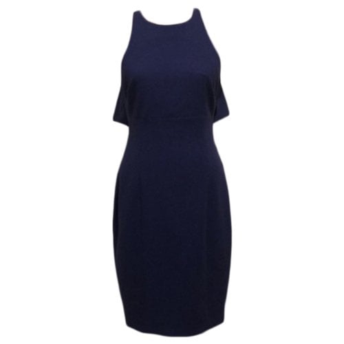 Pre-owned Cinq À Sept Mid-length Dress In Blue