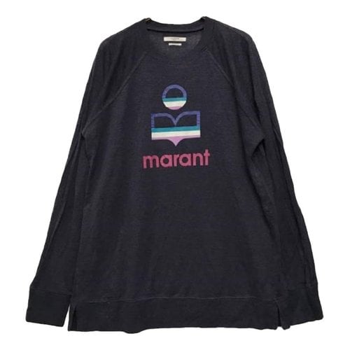 Pre-owned Isabel Marant Étoile Linen Sweatshirt In Purple