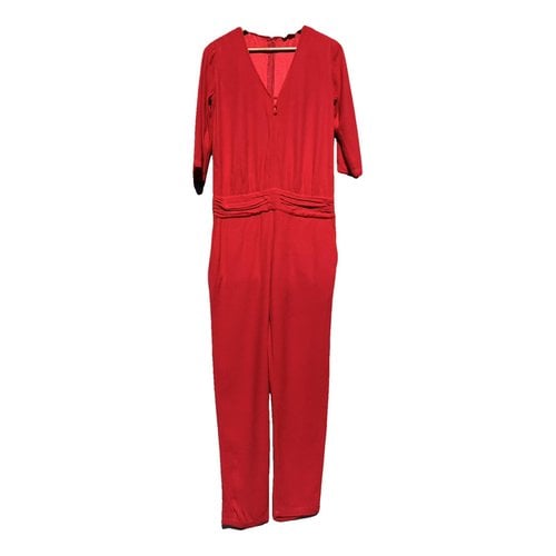Pre-owned Ba&sh Jumpsuit In Red
