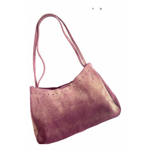 Pre-owned Coccinelle Handbag In Purple