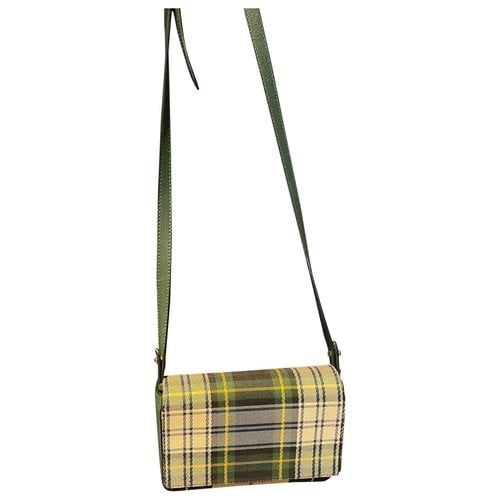 Pre-owned Burberry Crossbody Bag In Green