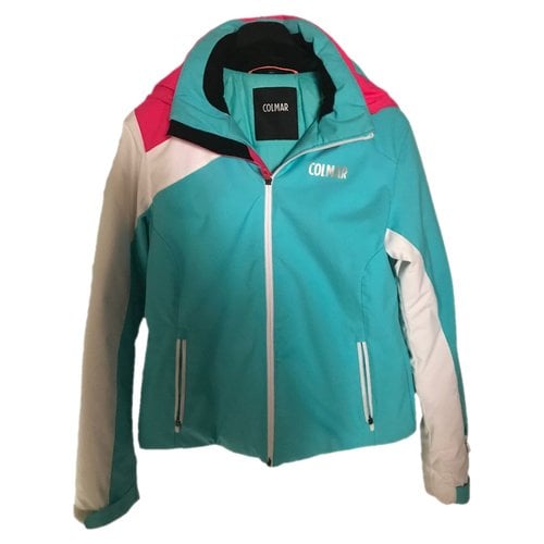 Pre-owned Colmar Jacket In Turquoise
