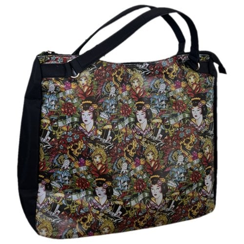 Pre-owned Ed Hardy Handbag In Multicolour