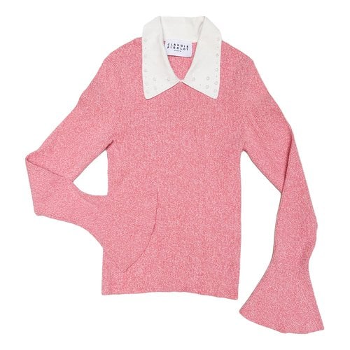 Pre-owned Claudie Pierlot Spring Summer 2020 Knitwear In Pink