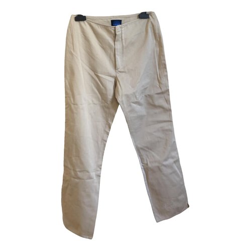 Pre-owned Kenzo Short Pants In Beige