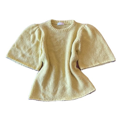 Pre-owned Stine Goya Wool Blouse In Yellow