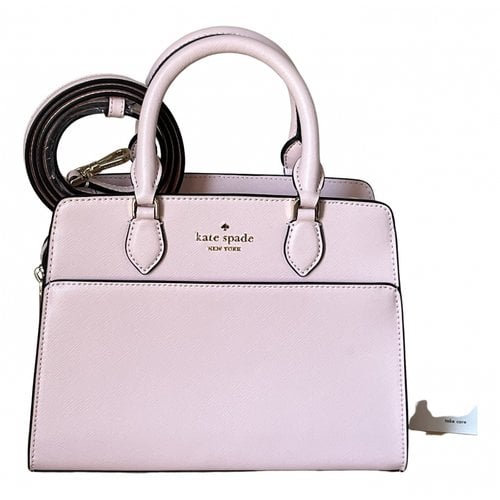 Pre-owned Kate Spade Leather Satchel In Pink