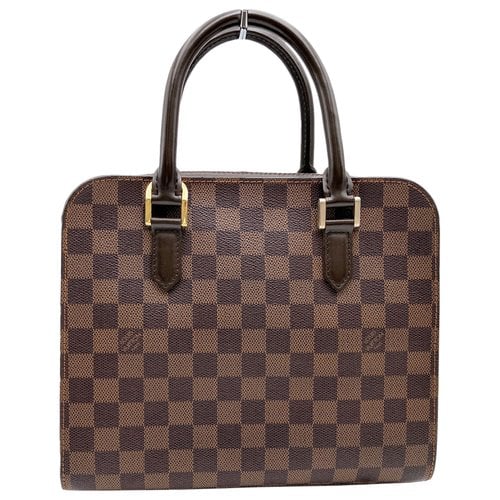 Pre-owned Louis Vuitton Triana Bag In Brown