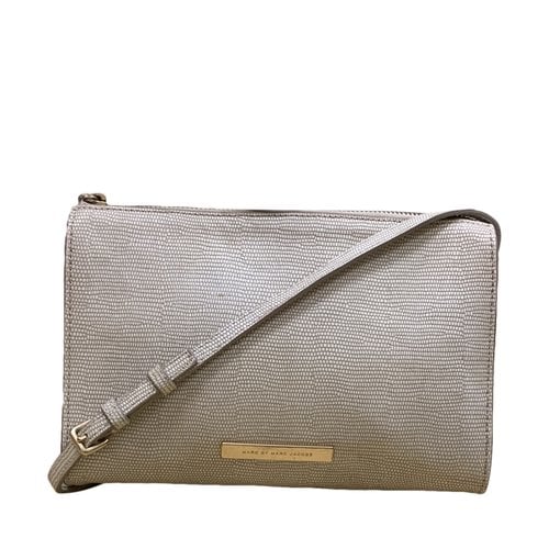 Pre-owned Marc By Marc Jacobs Leather Crossbody Bag In Beige