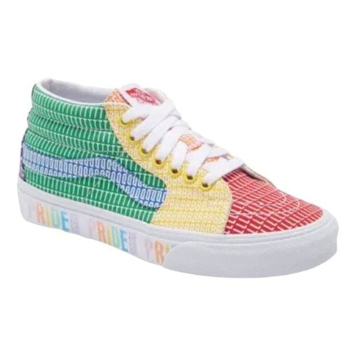 Pre-owned Vans Cloth High Trainers In Multicolour