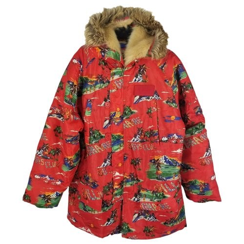 Pre-owned Billionaire Boys Club Parka In Red