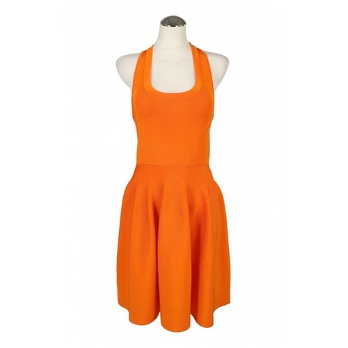 Pre-owned Pinko Mid-length Dress In Orange