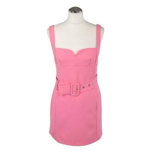 Pre-owned Pinko Mini Dress In Pink
