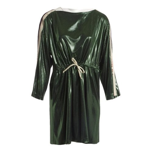 Pre-owned Gucci Mid-length Dress In Green
