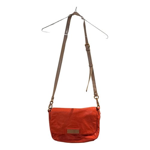 Pre-owned Marc Jacobs Leather Crossbody Bag In Orange