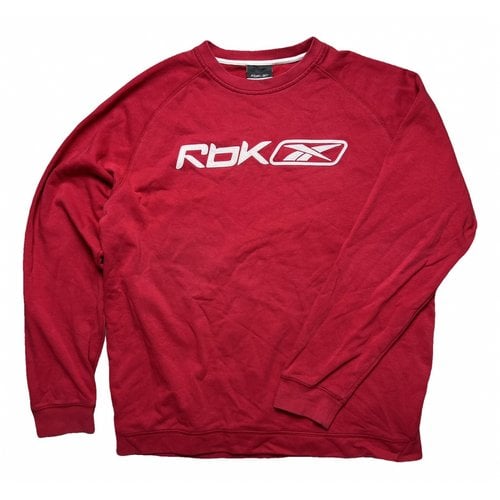 Pre-owned Reebok Sweatshirt In Red