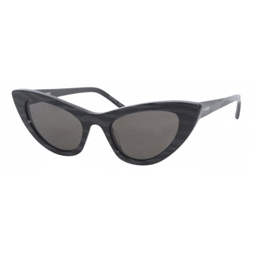 Pre-owned Saint Laurent Lily Sunglasses In Black