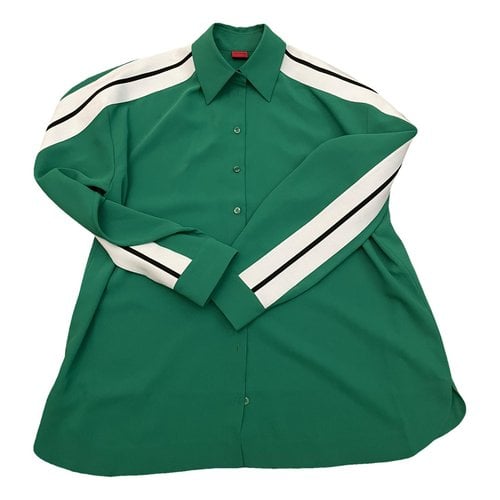 Pre-owned Hugo Boss Shirt In Green
