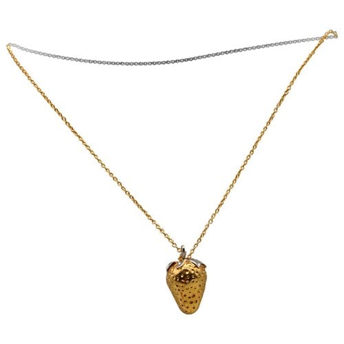 Pre-owned Ambush Necklace In Gold