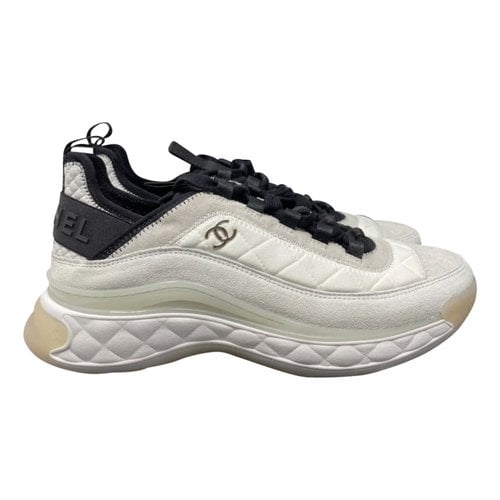 Pre-owned Chanel Trainers In White