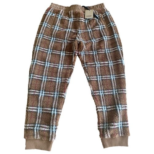 Pre-owned Burberry Trousers In Other