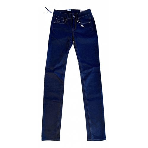 Pre-owned G-star Raw Slim Jeans In Blue