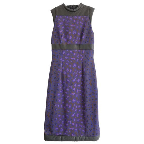 Pre-owned Christopher Kane Mid-length Dress In Purple
